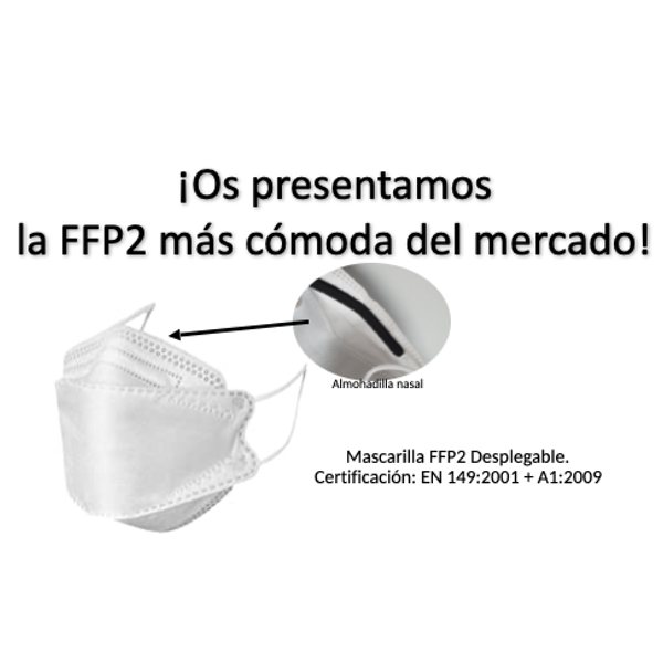 FFP2 desplegable